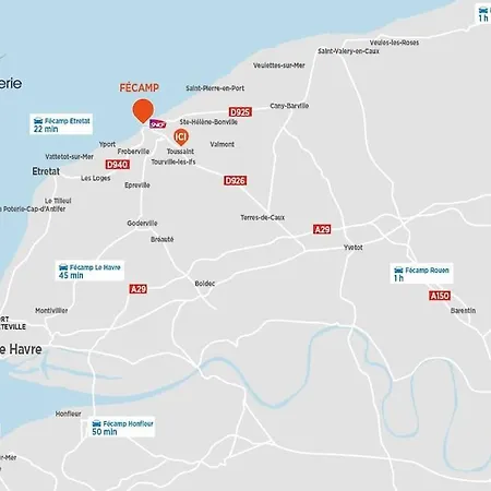 Maison Des Ollivier - Maison Campagne Fécampoise Hébergement de vacances *
